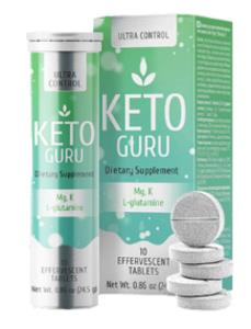 Keto Guru efervescente pentru slabit,pret, ingrediente, pareri, prospect